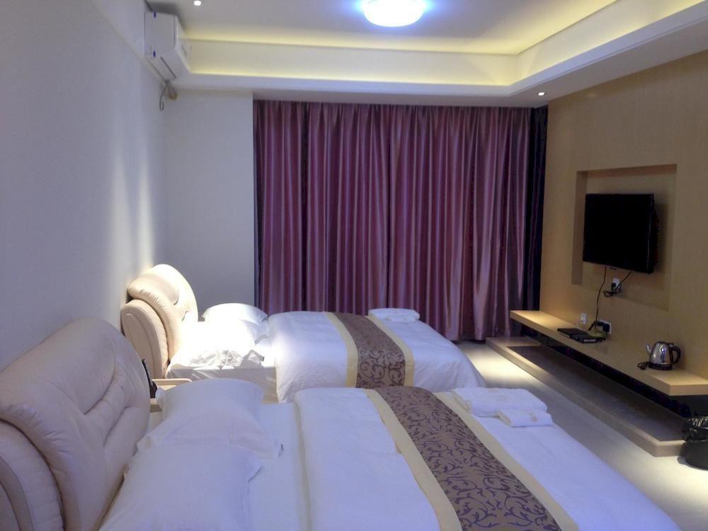 גואנגג'ואו Yichao Apartment Hotel מראה חיצוני תמונה