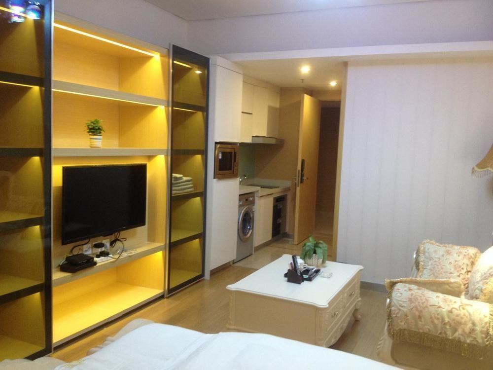 גואנגג'ואו Yichao Apartment Hotel מראה חיצוני תמונה